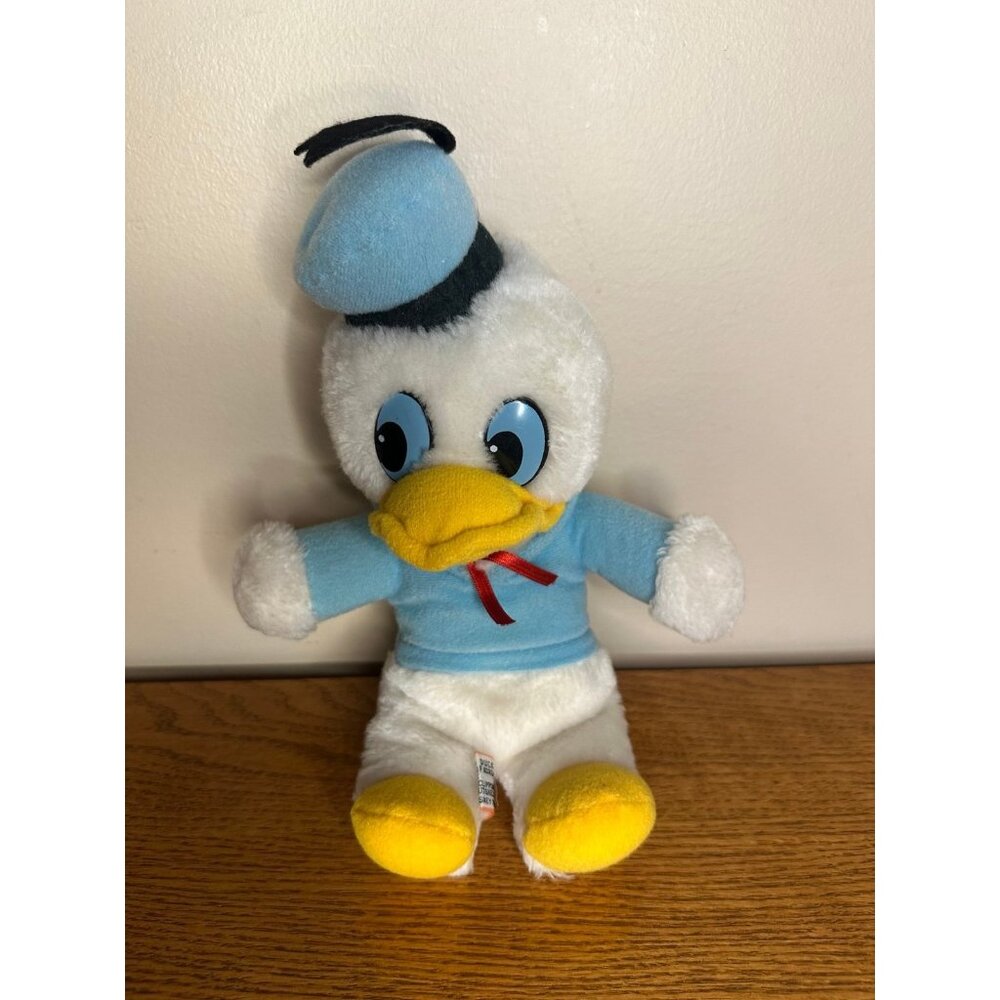 Vintage Disney Donald Duck Plush baby chibi